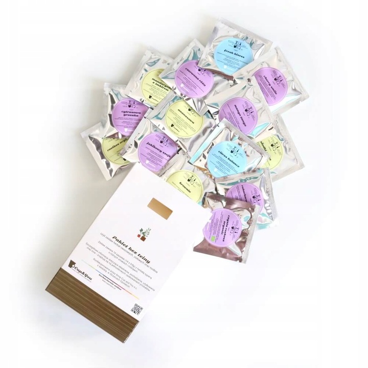 Zestaw herbat bez teiny dla kobiet w ciąży dzieci - 14 różnych smaków gift