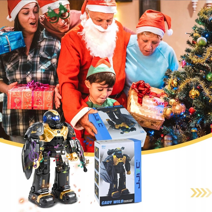 INTELIGENTNY ROBOT RC ZDALNIE STEROWANY TAŃCZY DLA DZIECI Z SENSOREM GESTÓW