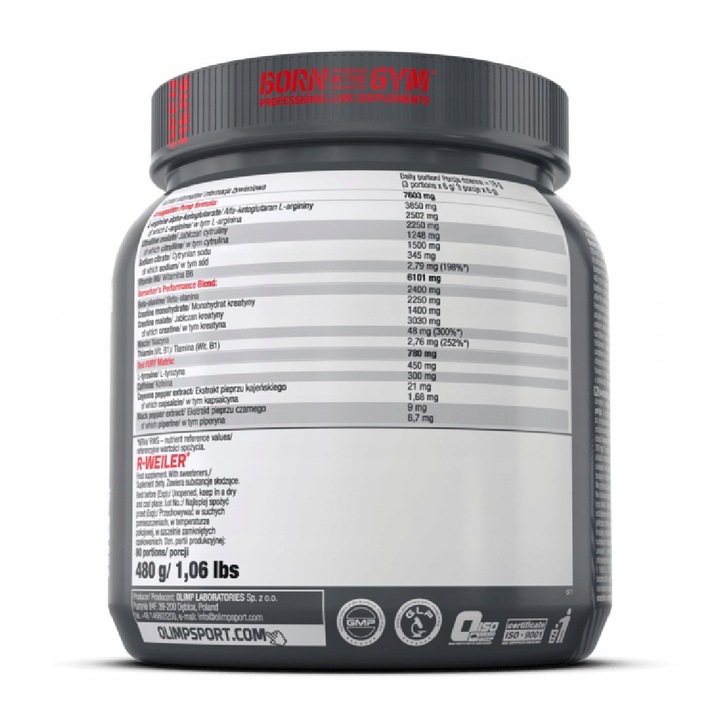 Olimp R-WEILER 480 g cola