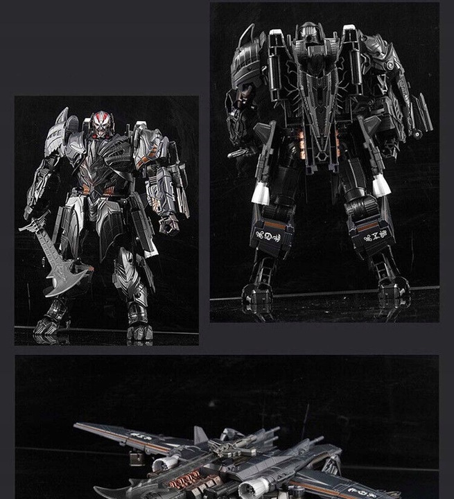 ZABAWKA ODRZUTOWIEC-ROBOT 2w1 19cm Dowódca ciemność