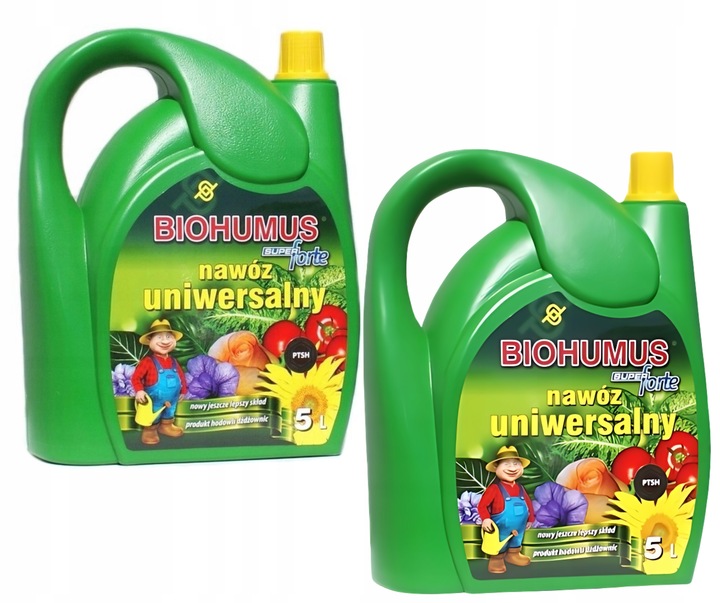 Agrecol Zestaw Biohumus 2szt Nawóz organiczny, naturalny płyn 10L