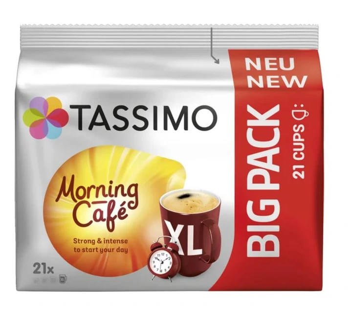 Kapsułki TASSIMO Jacobs Morning Cafe MILD XL 2 x 21