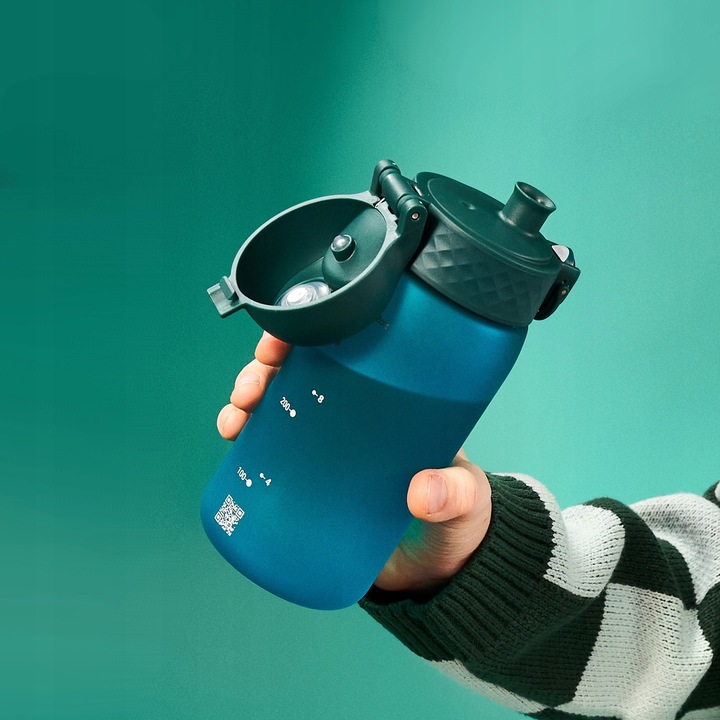 Mała morska butelka bidon sportowy na wodę BPA Free atest PZH ION8 0,35 l
