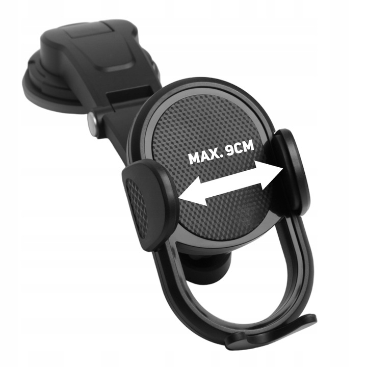 MOCNY REGULOWANY UCHWYT DO SAMOCHODU NA TELEFON NA KOKPIT DO TELEFONU