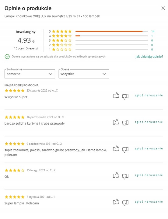 Lampki SOPLE Zewnętrzne GRUBE 100 LED 4,25m CIEPŁE BIAŁE + FLASH + Gniazdo