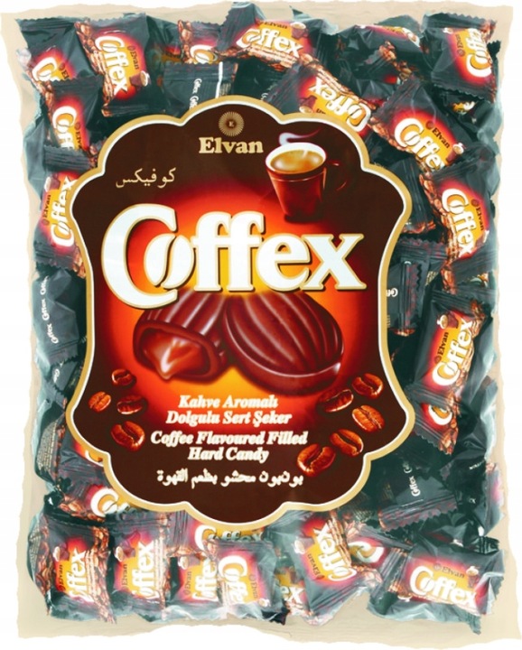 Cukierki Kawowe Coffex Elvan 1000 g