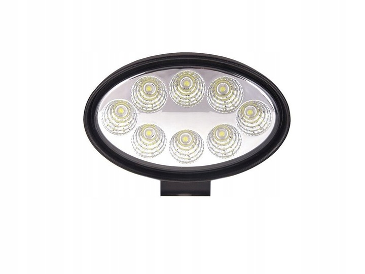 Reflektor roboczy halogen 8-led 24W 1800lm 12V 24V