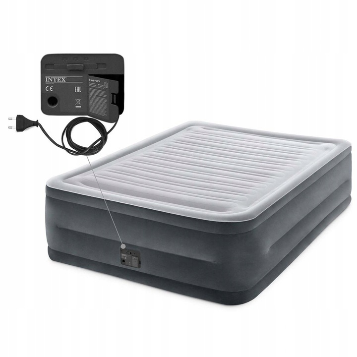 Łóżko do spania z pompką 152 x 203 x 46 cm Intex