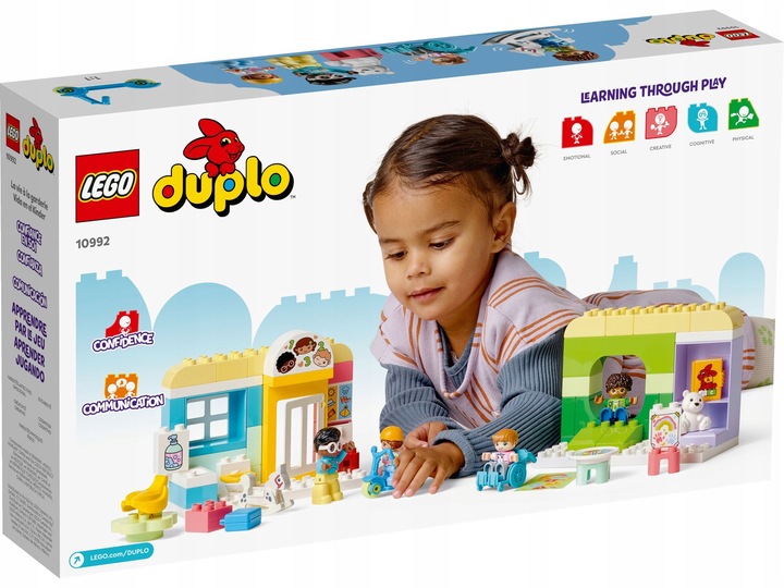 LEGO Duplo 10992 Żłobek Przedszkole 4 Figurki 2+ Duże Klocki Dla 2 3 4latka
