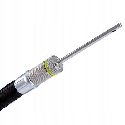 Pompka do sportów zespołowych Double action z manometrem i z wężykiem