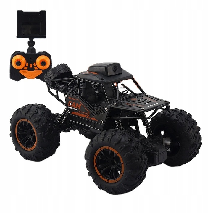SAMOCHÓD ZDALNIE STEROWANY TERENOWY Z KAMERĄ WIFI AUTO NA PILOT +AKUMULATOR