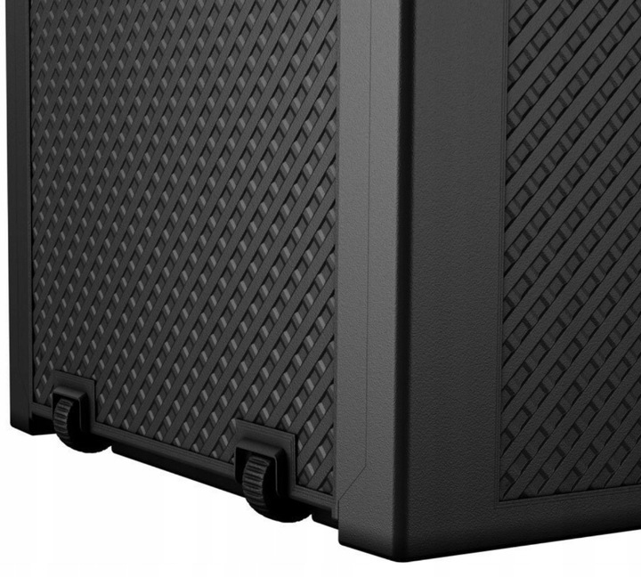 Skrzynia Ogrodowa 280L Rattan Solidna Pojemna na Taras Balkon + GRATIS