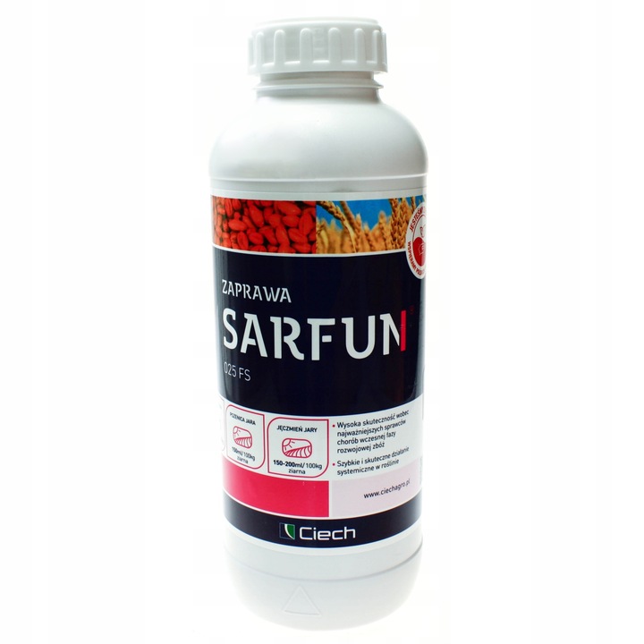 SARFUN 025 FS 1L ZAPRAWA GRZYBOBÓJCZA ZBOŻA + PRIMSEED 1L NAWÓZ DONASIENNY
