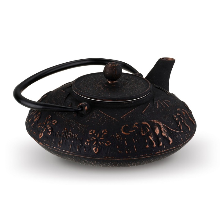 Emaliowany czajnik ŻELIWNY IMBRYK DO HERBATY CZAJNICZEK ZAPARZACZ Hanako