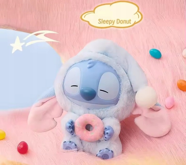 Stitch Eat Something Before Sleep Figurka Niespodzianka Blind Box brylok