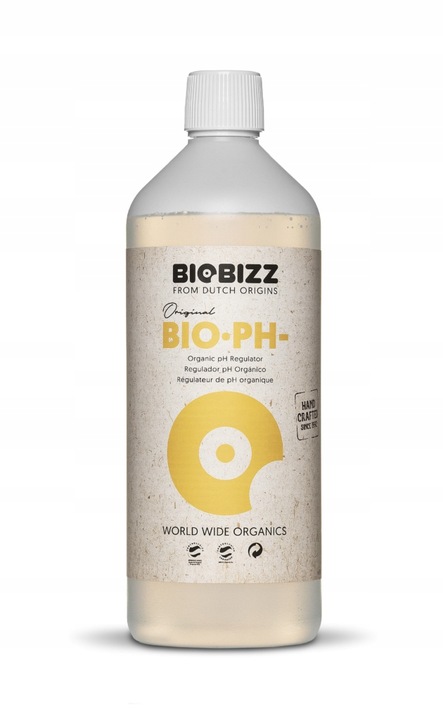 BIOBIZZ PH MINUS 1L REGULATOR OBNIŻAJĄCY pH