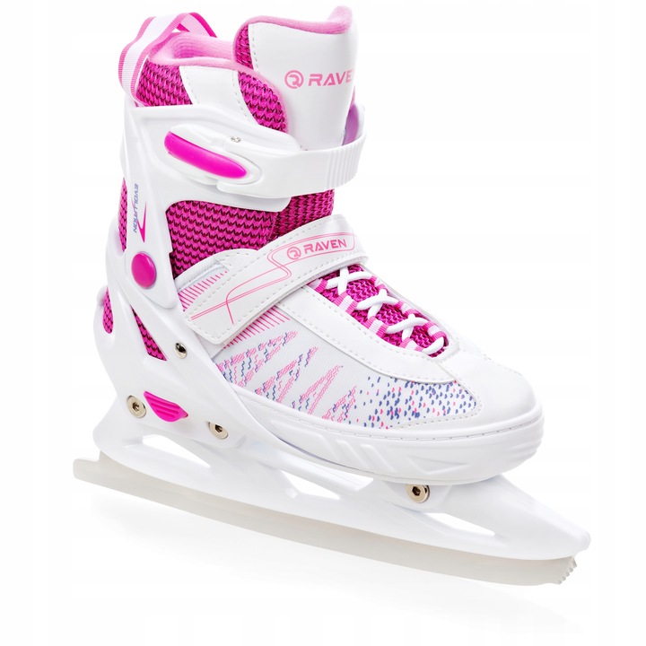 Rolki Wrotki Łyżwy 4w1 Regulowane RAVEN Grace 31-35 LED