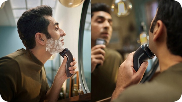 ELEKTRYCZNA MASZYNKA DO GOLENIA GOLARKA PHILIPS WODOODPORNA TRYMER DO BRODY