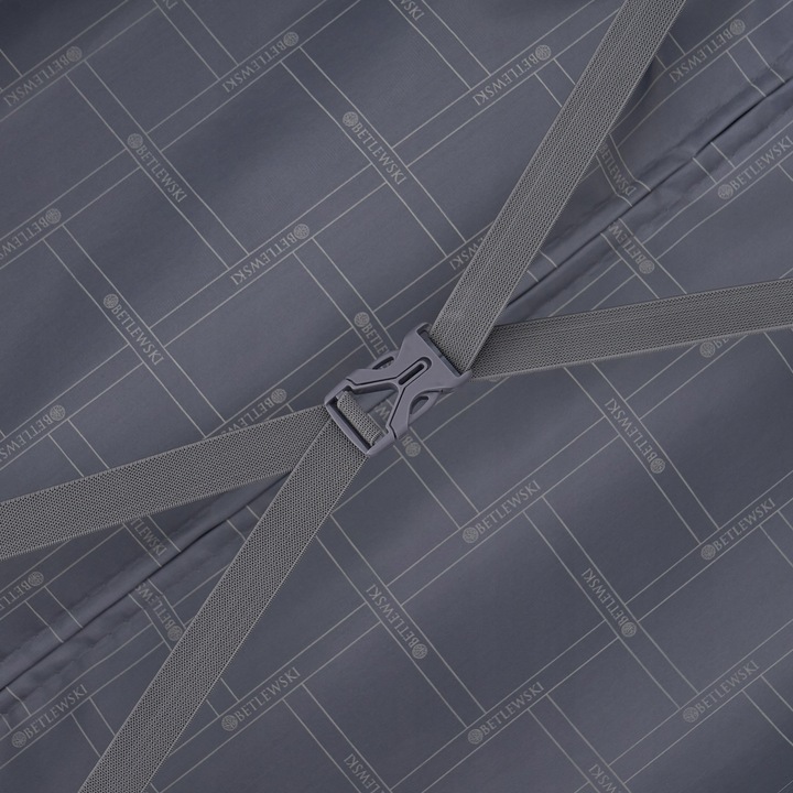 BETLEWSKI Walizka Podróżna duża pojemna na wakacje na kółeczkach stylowa