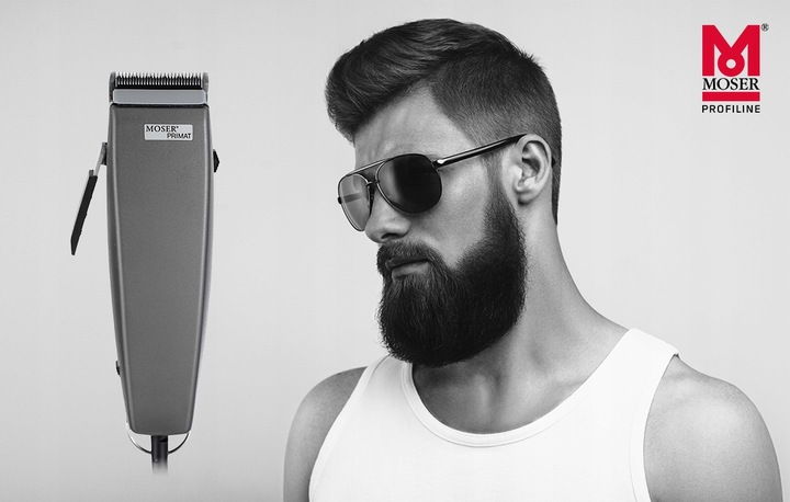 MASZYNKA DO WŁOSÓW MOSER PRIMAT TYTAN PRO 1230 STARBLADE 48mm + 8 NASADEK