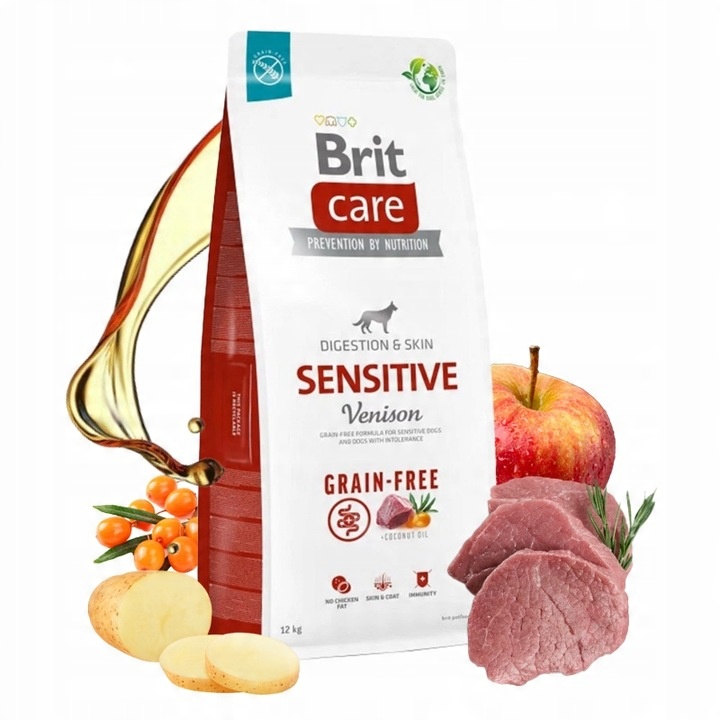 BRIT CARE Grain-free Sensitive Venison 12kg