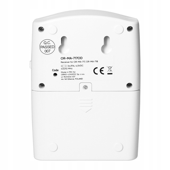 ALARM BEZPRZEWODOWY ZESTAW CZUJNIKÓW RUCHU PIR 120m IP44 90dB SYGNALIZACJA