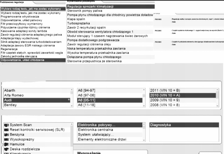 TESTER INTERFEJS DIAGNOSTYCZNY SKANER MULTIDIAGNOSTYCZNY DIAGCOM QNEXT BT