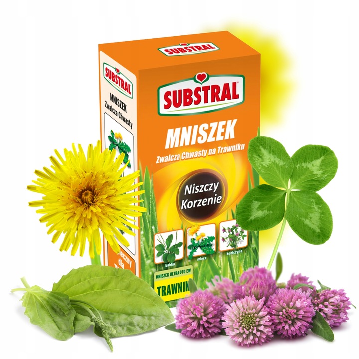 ŚRODEK NA CHWASTY W TRAWNIKU MNISZEK ULTRA 500 ml