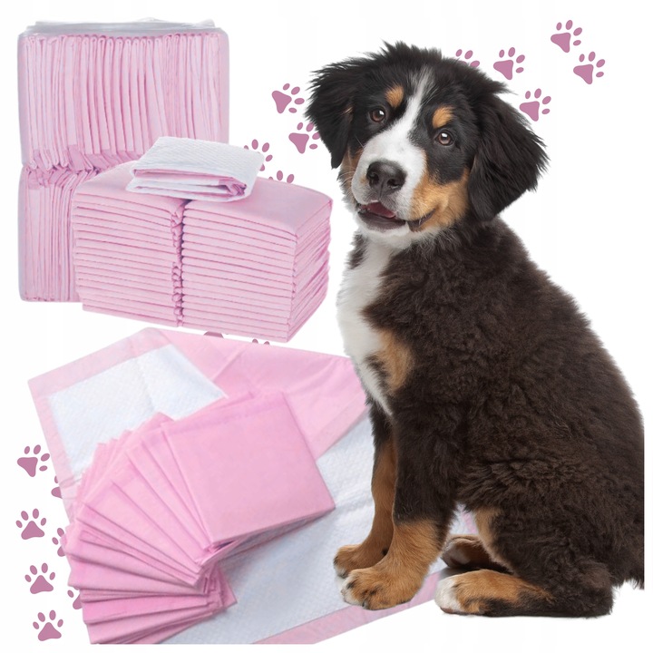 PODKŁADY HIGIENICZNE MATY DLA PSA PSOW NAUKA SIKANIA CHLONNE 60x40 cm 100sz