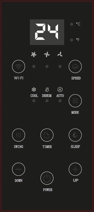 CICHY KLIMATYZATOR PRZENOŚNY WELLTEC ACR12 - 3w1 WiFi 3,5kW 60m² +USZCZELKA