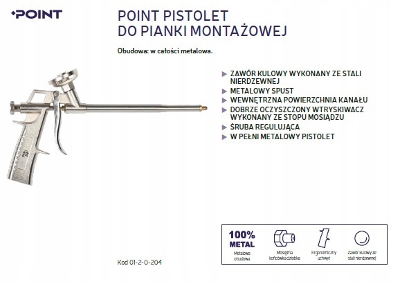 Pianka PUR do ociepleń izolacji natrysku 850ml x 2+ pistolet +czyścik 500ml