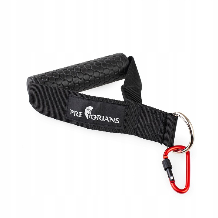 UCHWYT DO WYCIĄGU GÓRNEGO DOLNEGO ATLASU Z KARABIŃCZYKIEM 2szt