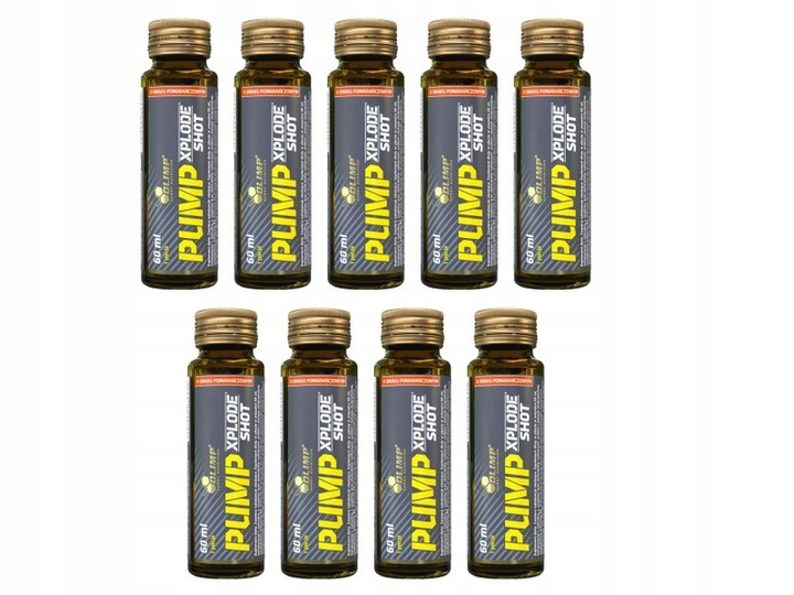 Przedtreningówka OLIMP Pump Xplode Shot Pomarańczowy (540 ml)