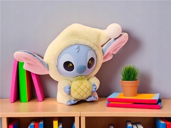 BRELOCZEK STICH ZABAWKA PLUSZAK SKRZYNKA FIGURKA BRELOK DO PLECAKA MASKOTKA