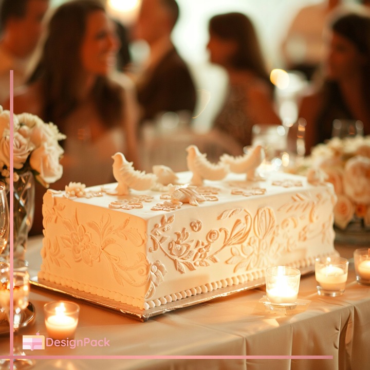 Pudełko pod tort komunijny 42x32x25 podkład pod tort złoty 40x30 na Komunię