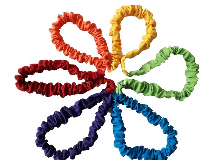 Guma sensoryczna animacyjna tęczowa AKSON 5M