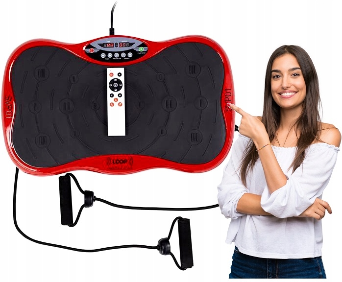 Platforma Wibracyjna do Masażu Treningu Odchudzanie Ciała do 150kg HMS