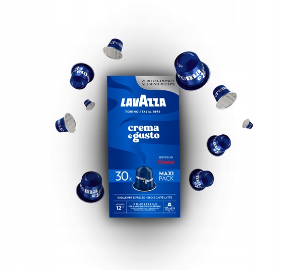 Kapsułki z kawą do ekspresów Nespresso marki Lavazza Espresso Mix Top x100