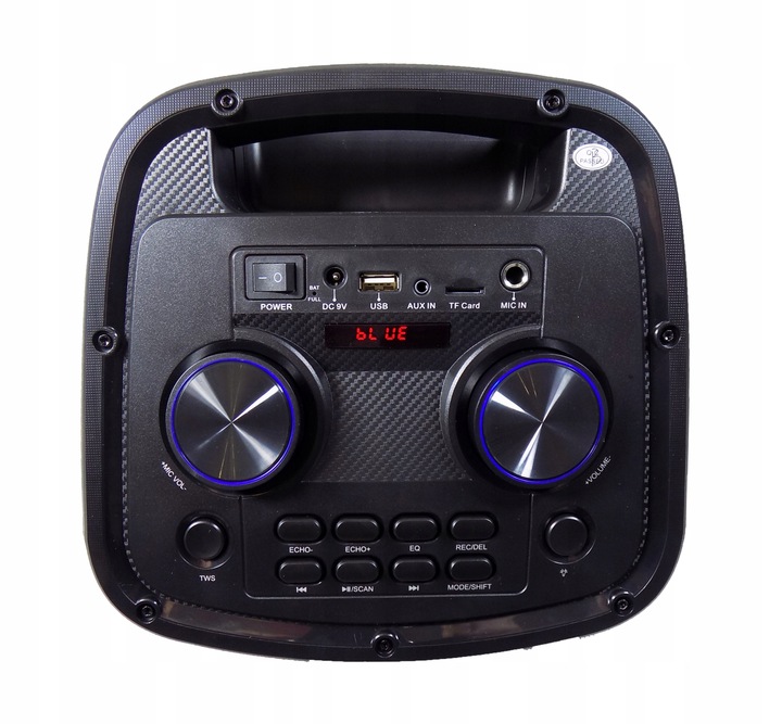 KOLUMNA GŁOŚNIKOWA PRZENOŚNA KARAOKE BLUETOOTH USB AKUM SUPER JAKOŚĆ MOCNA