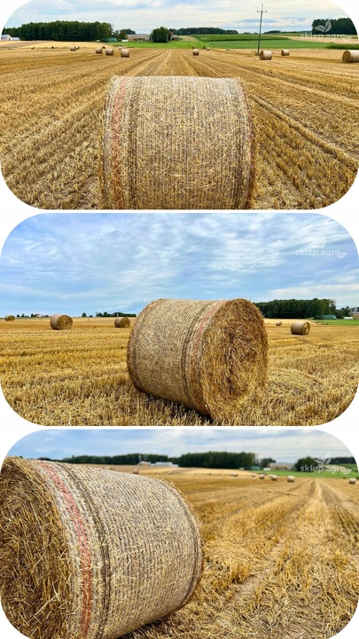 Siatka do bel POWER NET 123x2000m TURBO MOCNA do słomy, siana, kiszonki