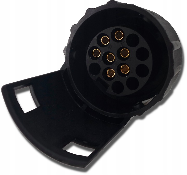 TESTER MIERNIK GNIAZDA WTYCZKI PRZYCZEP 9V 7 13 PINÓW +BATERIA I 2 ADAPTERY