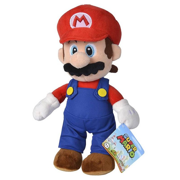 Figurka pluszowa Super Mario, 30 cm