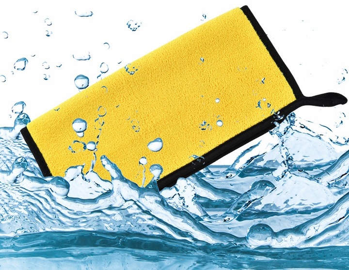 MIKROFIBRA PUSZYSTY RĘCZNIK DO OSUSZANIA AUTA 800g