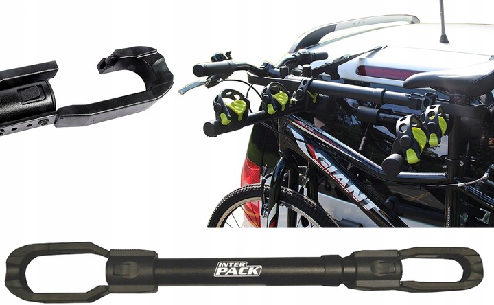 Adapter do montażu damki na platformie wieszaku rowerowym INTER PACK