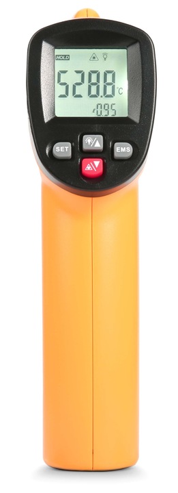 PIROMETR TERMOMETR LASEROWY BEZDOTYKOWY NA PODCZERWIEŃ EMISYJNOŚĆ -50+550°C