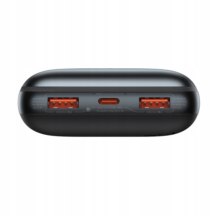 BASEUS SZYBKI POWER BANK Bipow Pro 20000mAh 22.5W MOCNY POWERBANK PD QC