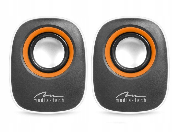Głośniki komputerowe 2.0 zasilane USB MEDIA-TECH