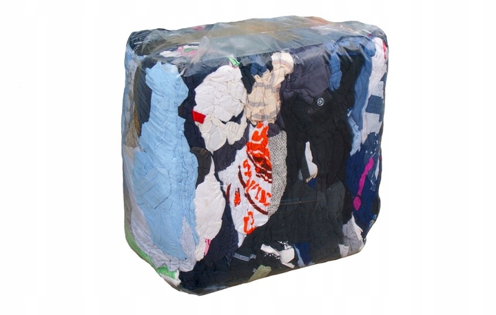 Czyściwo szmatki bawełniane kolorowe 10 kg Bawełniane