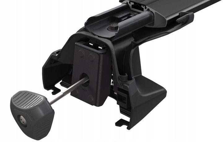 THULE Stopy Edge Clamp stopy do pojazdów 4 sztuki czarne 720500