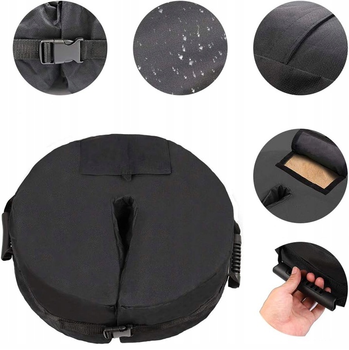 TORBA GRAWITACYJNA DO NAMIOTÓW NA ZEWNĄTRZ KEMPING, PODSTAWA POD PARASOL